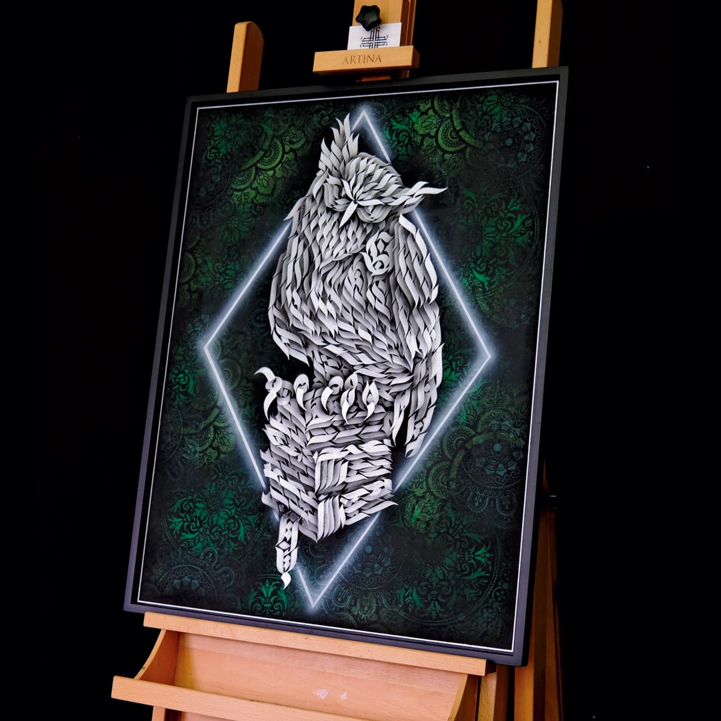 Magical owl - original 2023