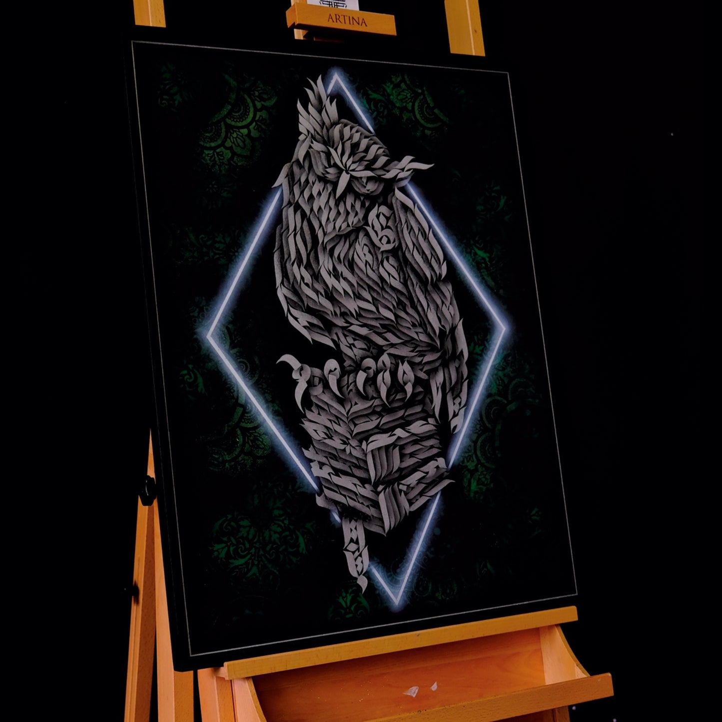 Magical owl - original 2023