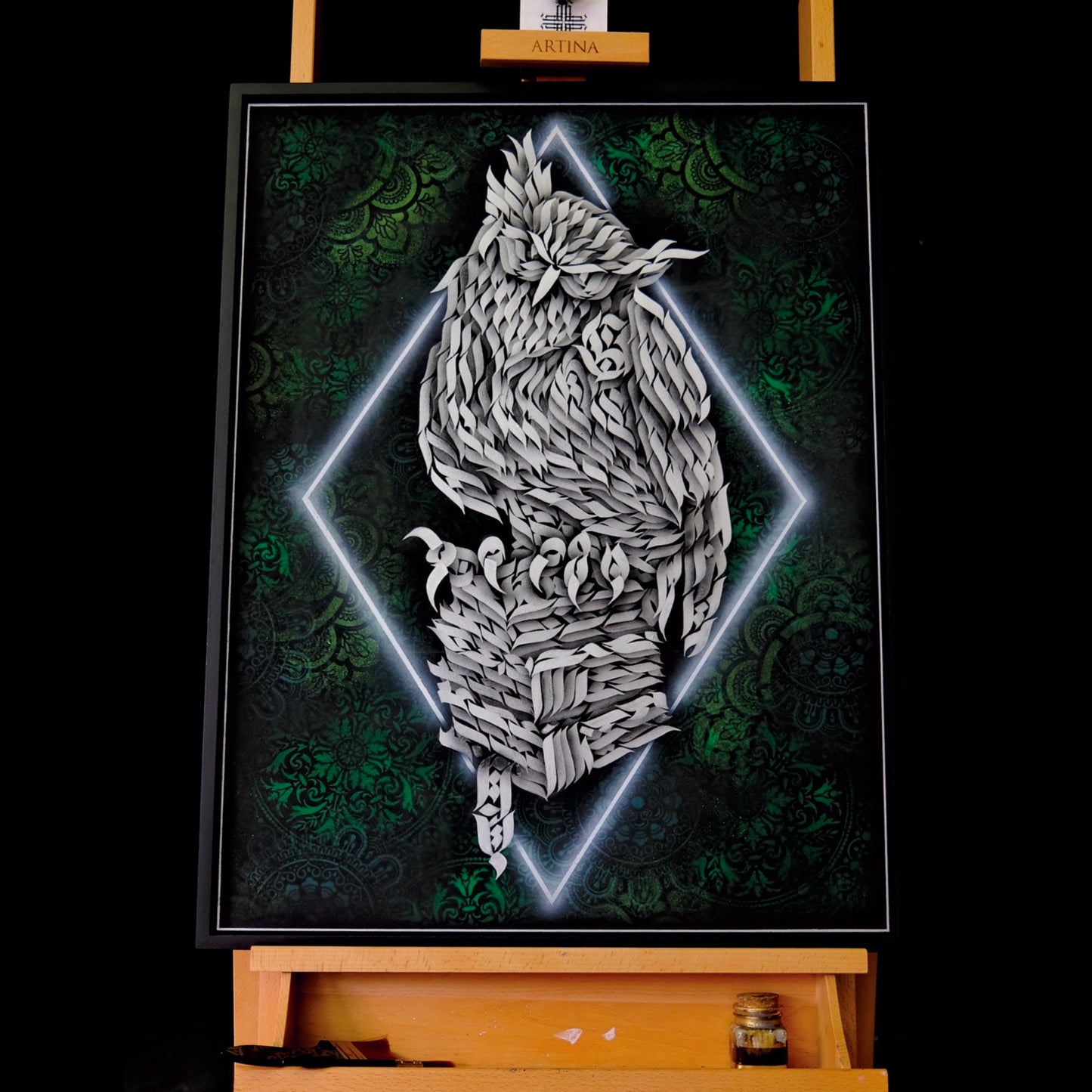 Magical owl - original 2023