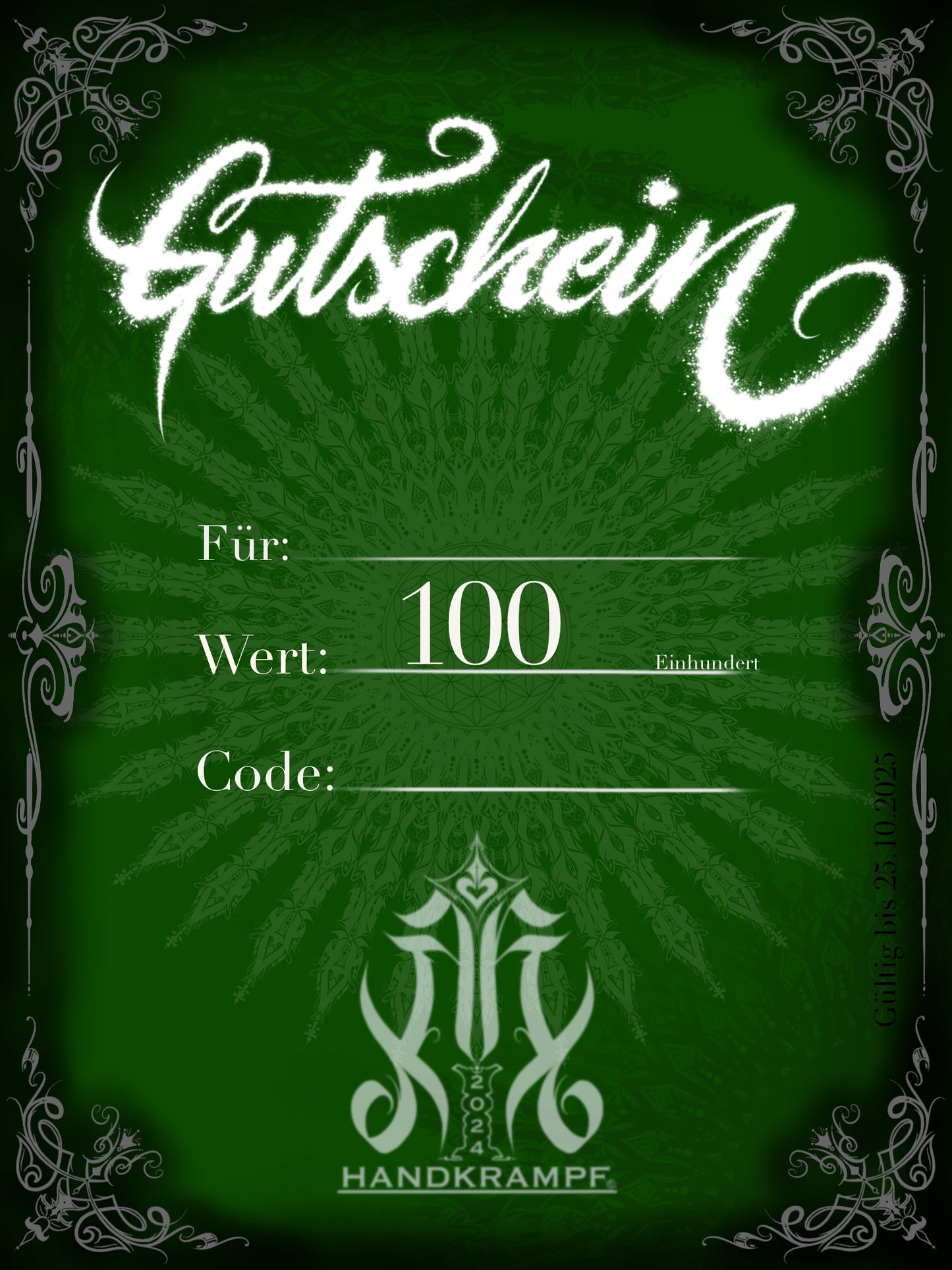 100⏠Gutschein