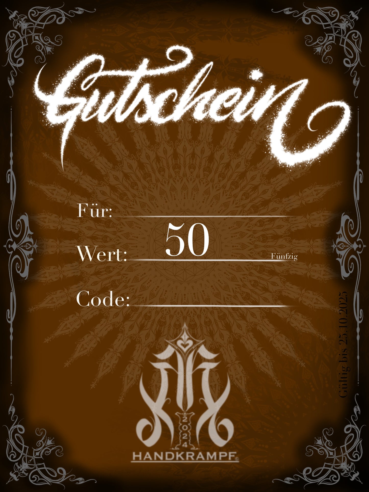 50⏠Gutschein