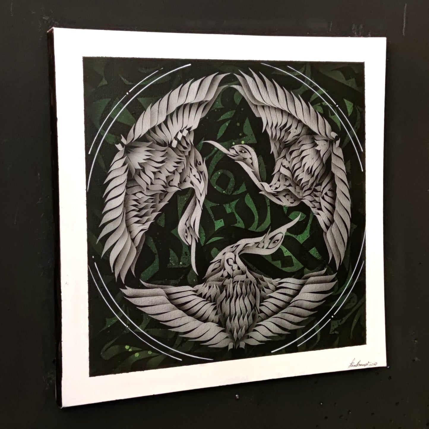 Triskel heads // original sale